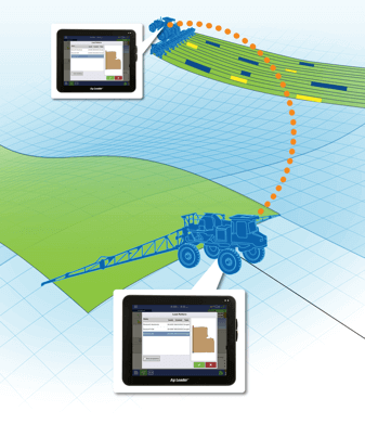 Don’t store your planting data away until fall, use your maps and guidance lines in the sprayer!